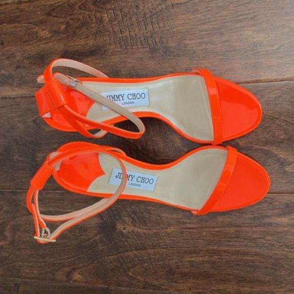 Jimmy Choo Minny heels new 38 - Picture 3 of 6